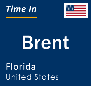 Current local time in Brent, Florida, United States