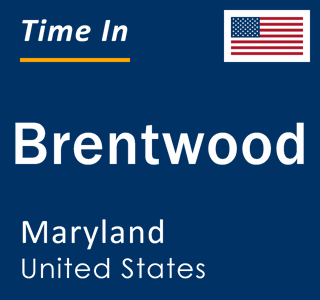 Current local time in Brentwood, Maryland, United States