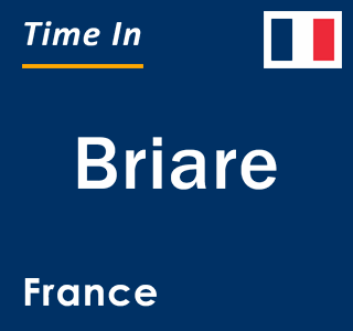 Current local time in Briare, France