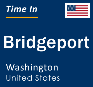 Current local time in Bridgeport, Washington, United States