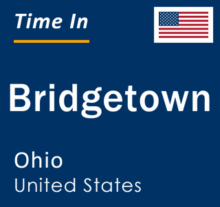 Current local time in Bridgetown, Ohio, United States