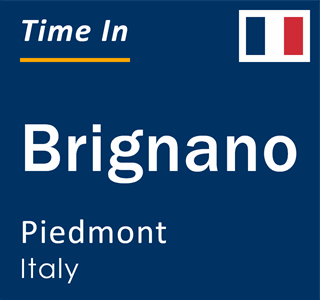 Current local time in Brignano, Piedmont, Italy