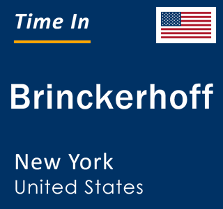 Current local time in Brinckerhoff, New York, United States