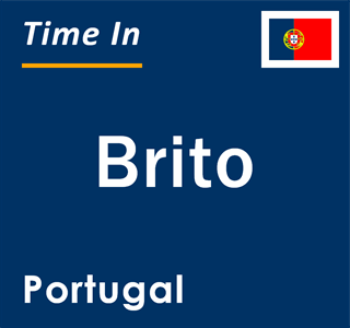 Current local time in Brito, Portugal