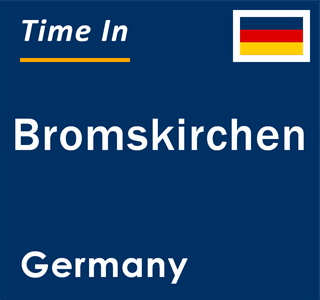 Current local time in Bromskirchen, Germany