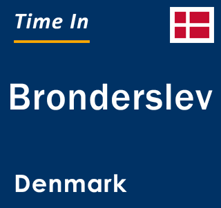 Current local time in Bronderslev, Denmark