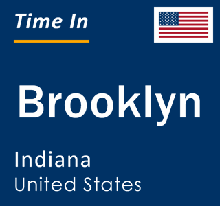 Current local time in Brooklyn, Indiana, United States