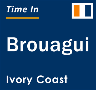 Current local time in Brouagui, Ivory Coast