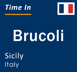 Current local time in Brucoli, Sicily, Italy