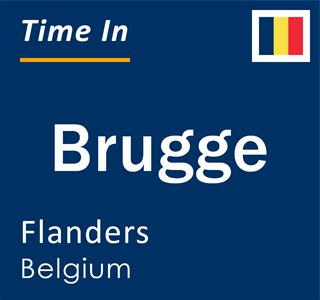 Current local time in Brugge, Flanders, Belgium