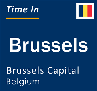 Current local time in Brussels, Brussels Capital, Belgium