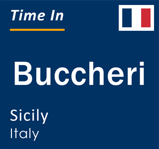 Current local time in Buccheri, Sicily, Italy