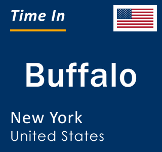 Current local time in Buffalo, New York, United States