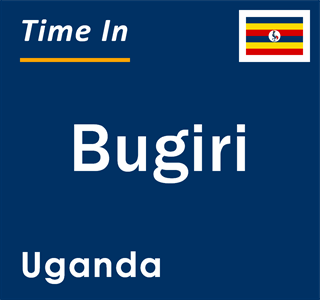 Current local time in Bugiri, Uganda