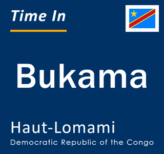 Current local time in Bukama, Haut-Lomami, Democratic Republic of the Congo