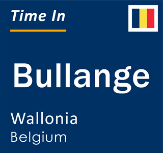 Current local time in Bullange, Wallonia, Belgium