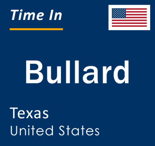 Current local time in Bullard, Texas, United States