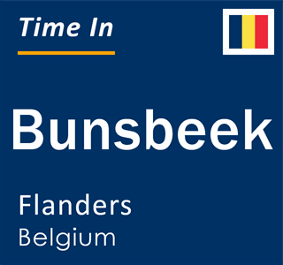 Current local time in Bunsbeek, Flanders, Belgium