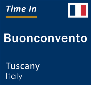 Current local time in Buonconvento, Tuscany, Italy