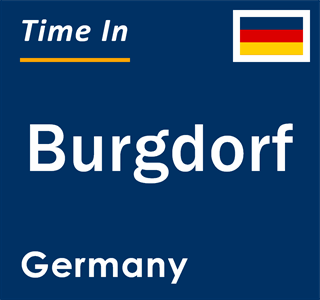 Current local time in Burgdorf, Germany