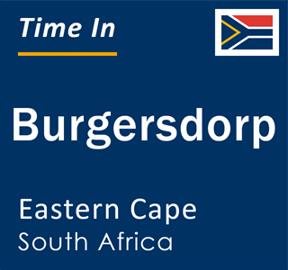 Current local time in Burgersdorp, Eastern Cape, South Africa