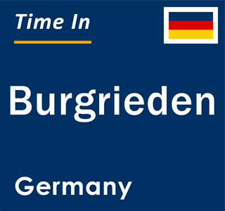 Current local time in Burgrieden, Germany