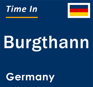 Current local time in Burgthann, Germany