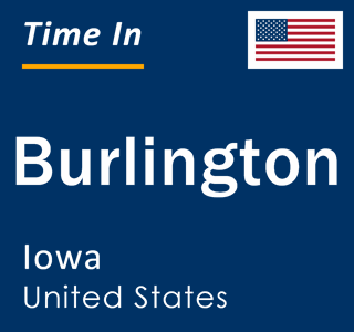 Current local time in Burlington, Iowa, United States