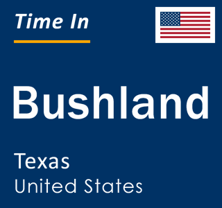 Current local time in Bushland, Texas, United States