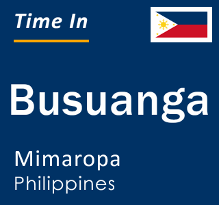 Current local time in Busuanga, Mimaropa, Philippines