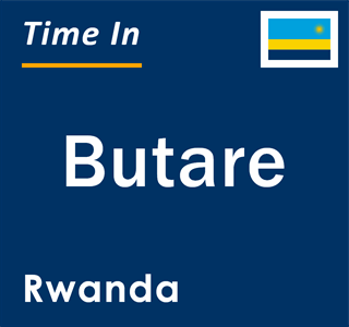 Current local time in Butare, Rwanda