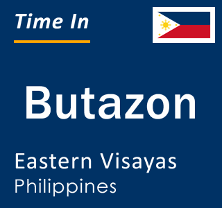 Current local time in Butazon, Eastern Visayas, Philippines