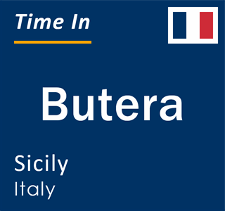 Current local time in Butera, Sicily, Italy