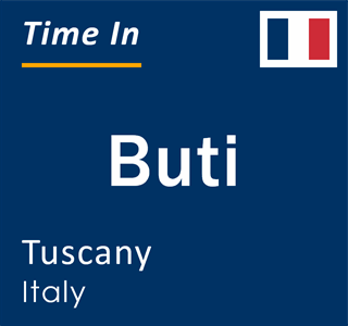 Current local time in Buti, Tuscany, Italy