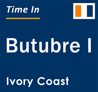 Current local time in Butubre I, Ivory Coast