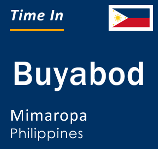 Current local time in Buyabod, Mimaropa, Philippines