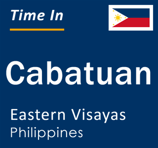 Current local time in Cabatuan, Eastern Visayas, Philippines