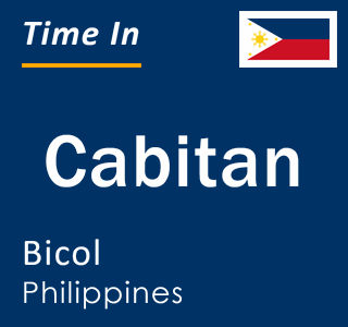 Current local time in Cabitan, Bicol, Philippines