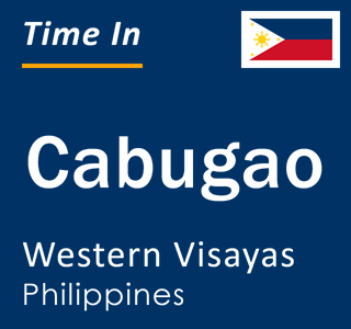 Current local time in Cabugao, Western Visayas, Philippines