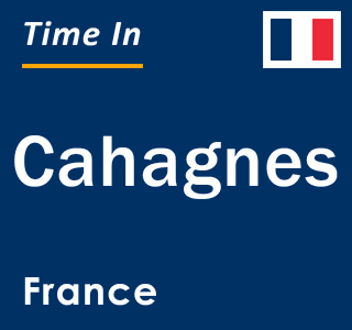 Current local time in Cahagnes, France