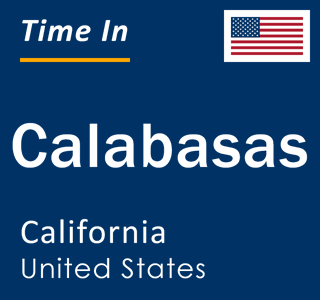 Current local time in Calabasas, California, United States