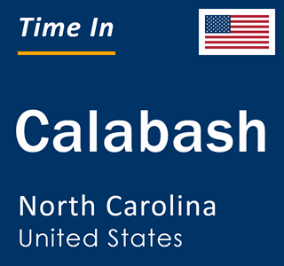 Current local time in Calabash, North Carolina, United States