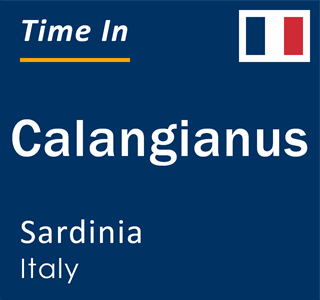 Current local time in Calangianus, Sardinia, Italy