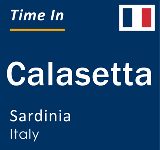 Current local time in Calasetta, Sardinia, Italy