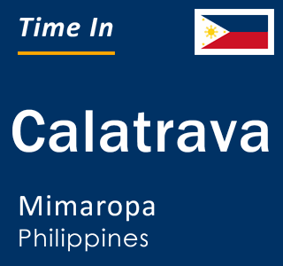 Current local time in Calatrava, Mimaropa, Philippines