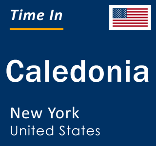 Current local time in Caledonia, New York, United States