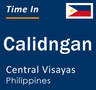 Current local time in Calidngan, Central Visayas, Philippines