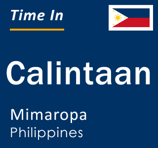 Current local time in Calintaan, Mimaropa, Philippines