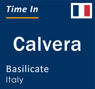 Current local time in Calvera, Basilicate, Italy