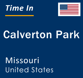 Current local time in Calverton Park, Missouri, United States